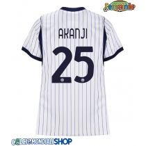 Maglie da calcio Inter Milan Manuel Akanji #25 Seconda Maglia Femminile 2026-27 Manica Corta